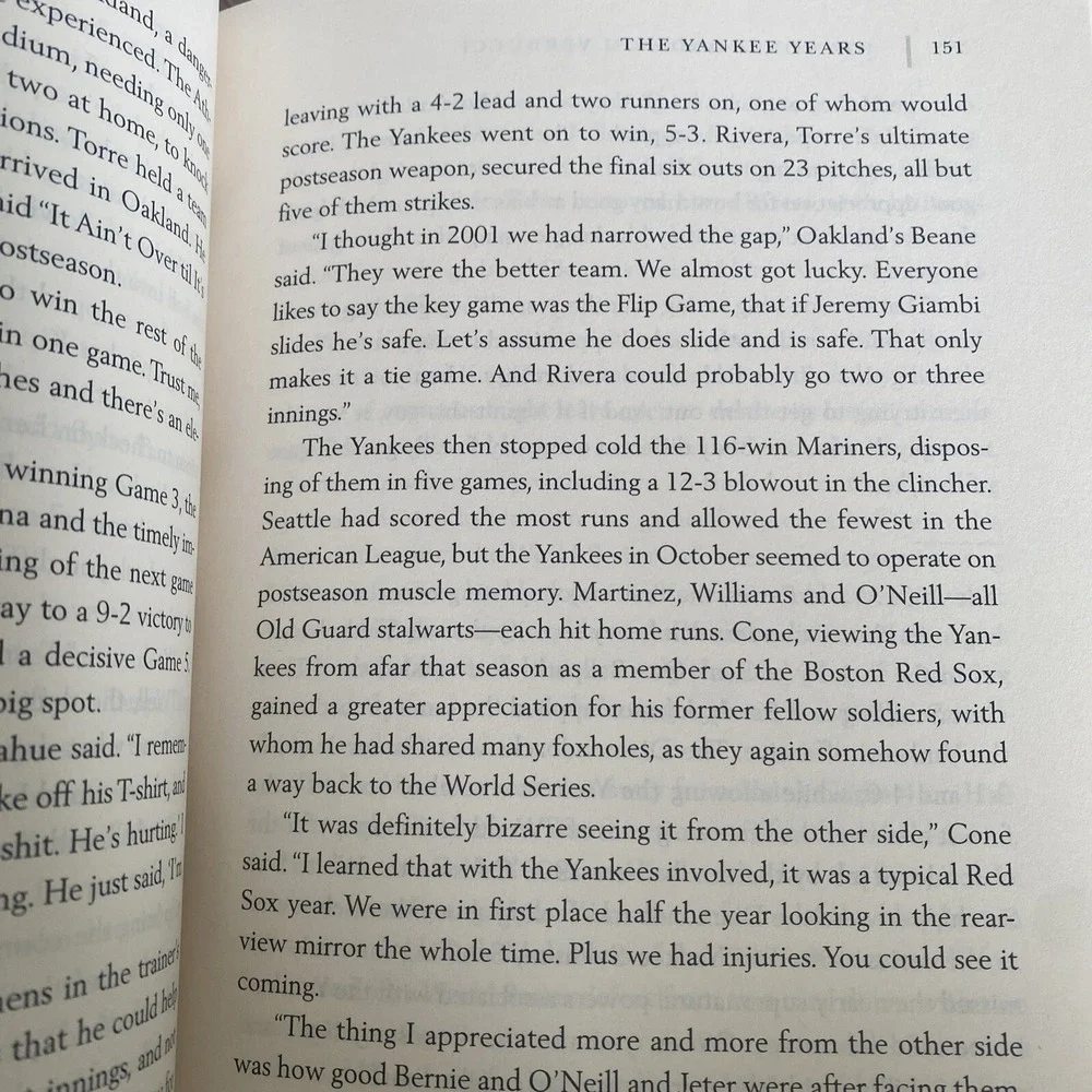 The Yankee Years - Joe Torre and Tom Verducci‎ - Hard Cover